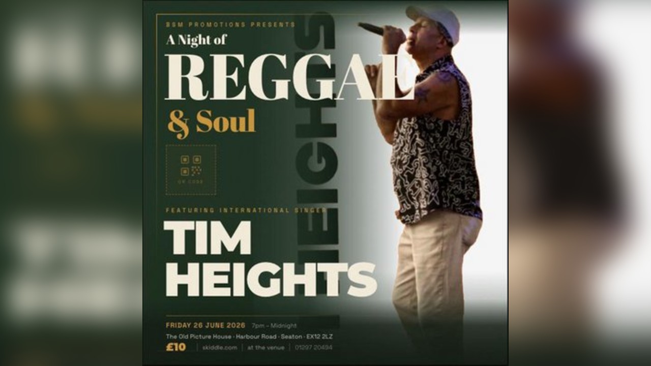 Tim Heights At The Old Picture House, Seaton