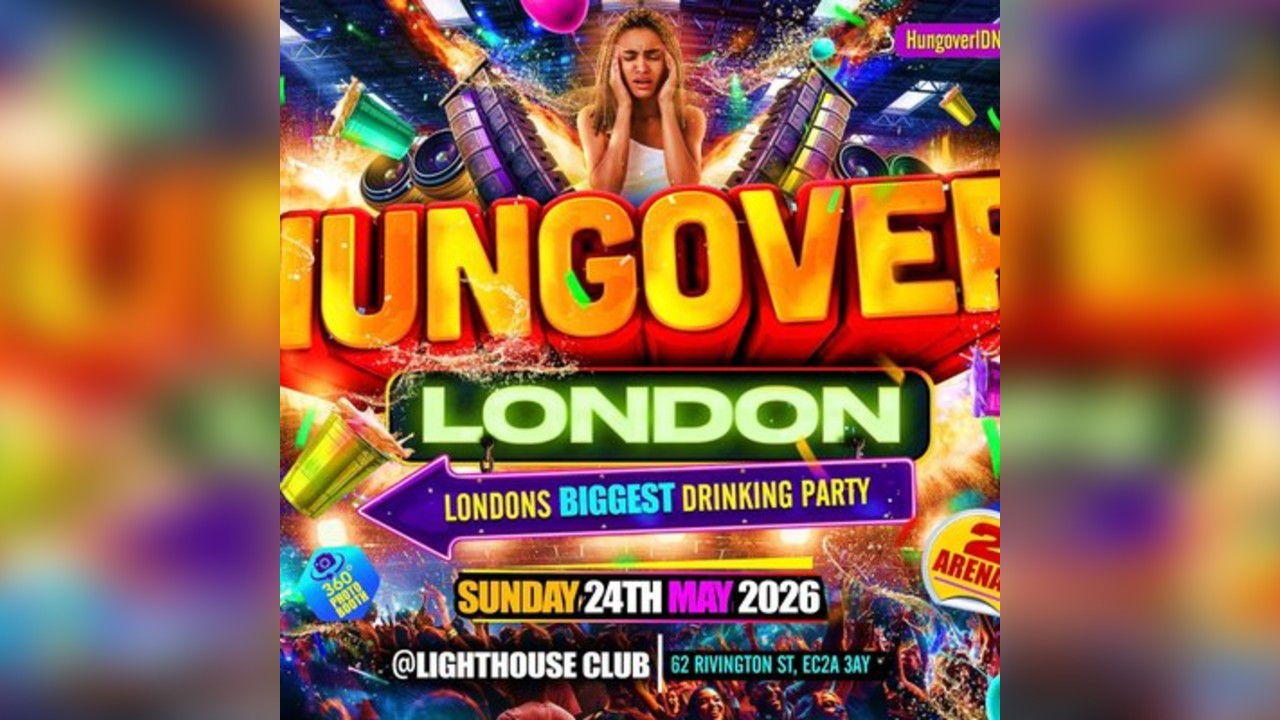 Hungover London - London's Biggest Drinking Party