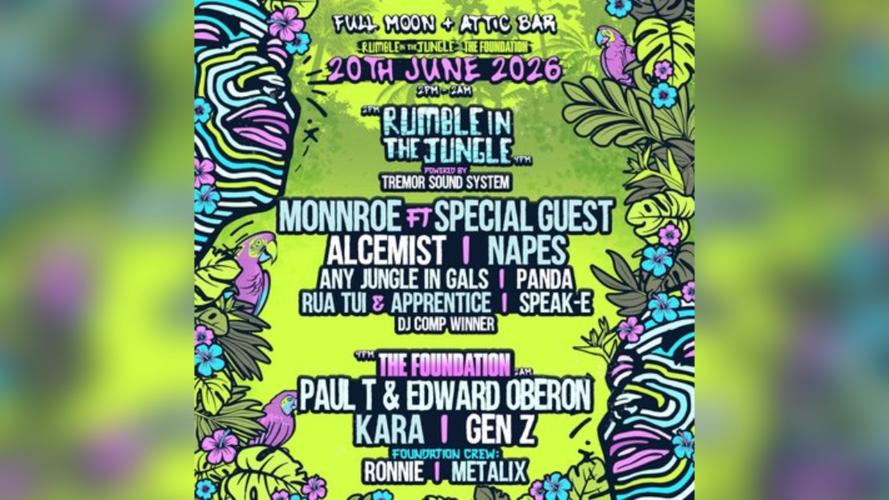 Rumble in the Jungle x The Foundation Yard Party