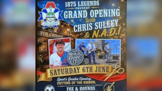 Fox & Hounds Ewood, GRAND OPENING OF THE NEW SPORTING GARDEN