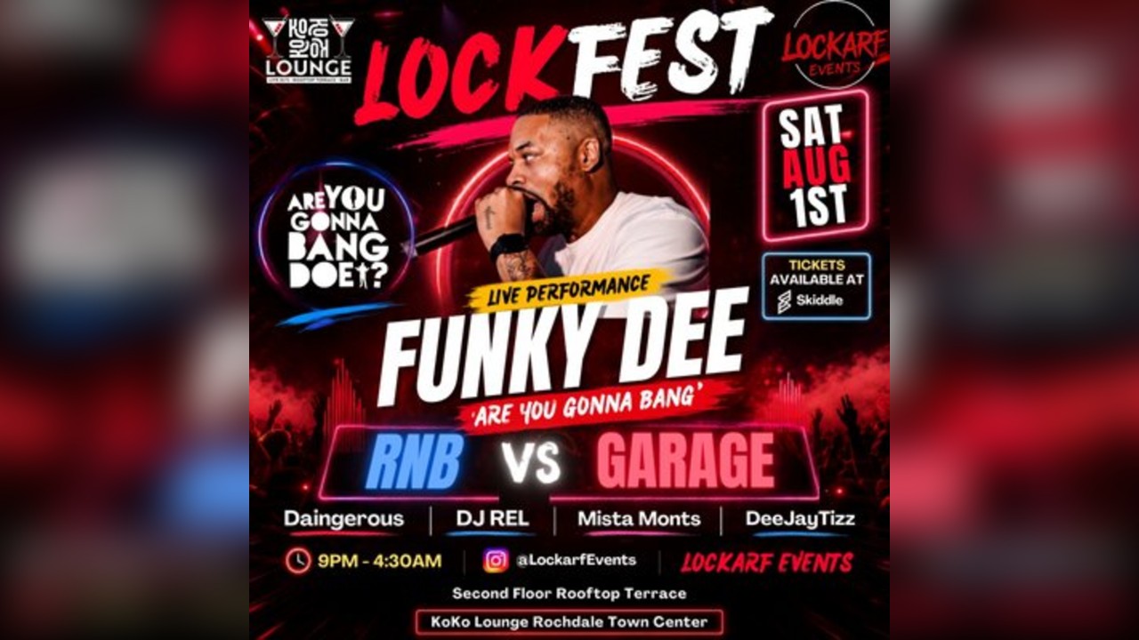 LOCKFEST - FUNKY DEE Live
