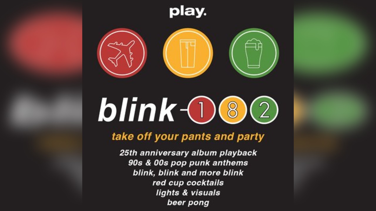 Blink 182 Party : Take Off Your Pants and Party