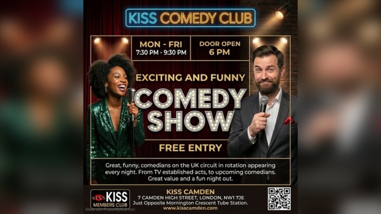 Comedy Show London | TUESDAY, 26TH MAY 2026