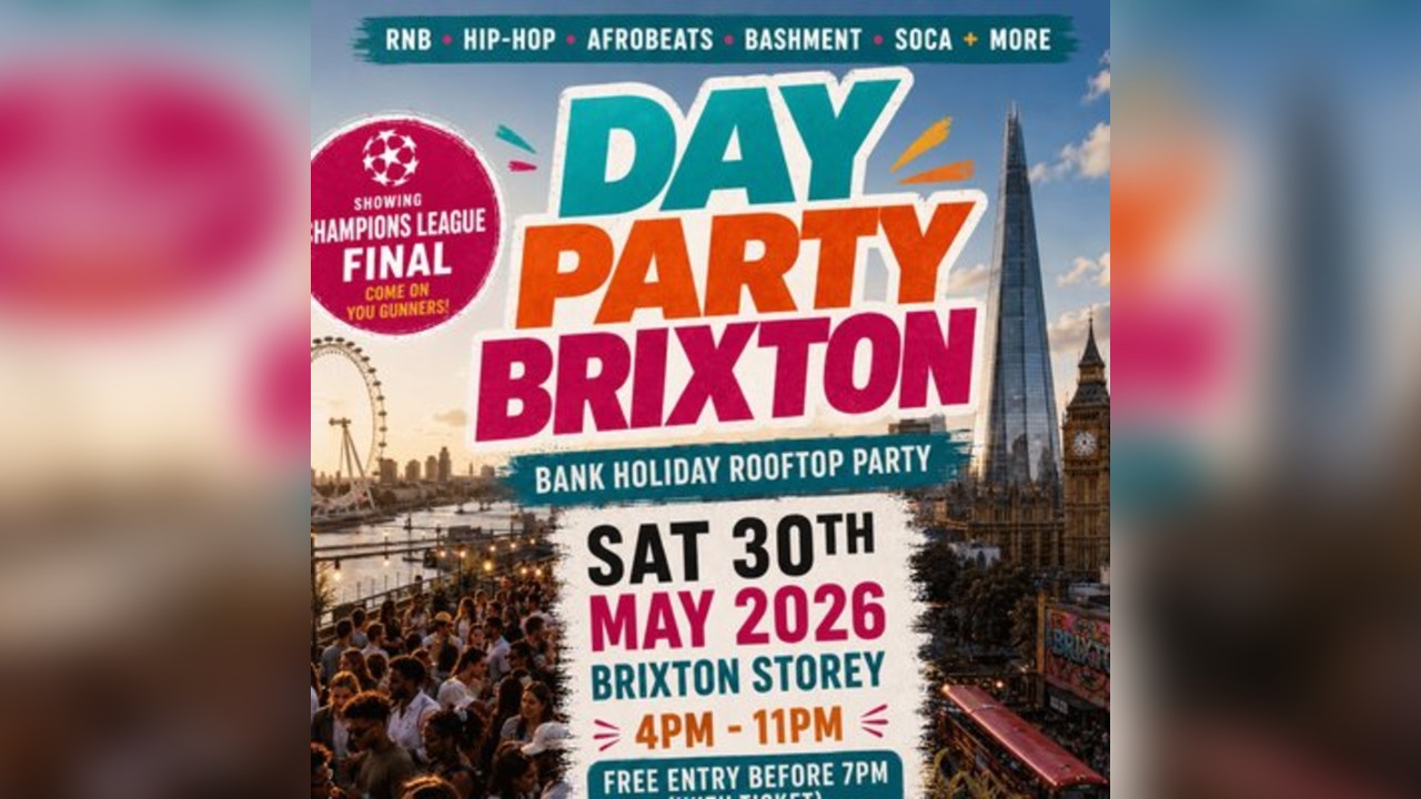 DAY PARTY BRIXTON - Summer Rooftop Day Party