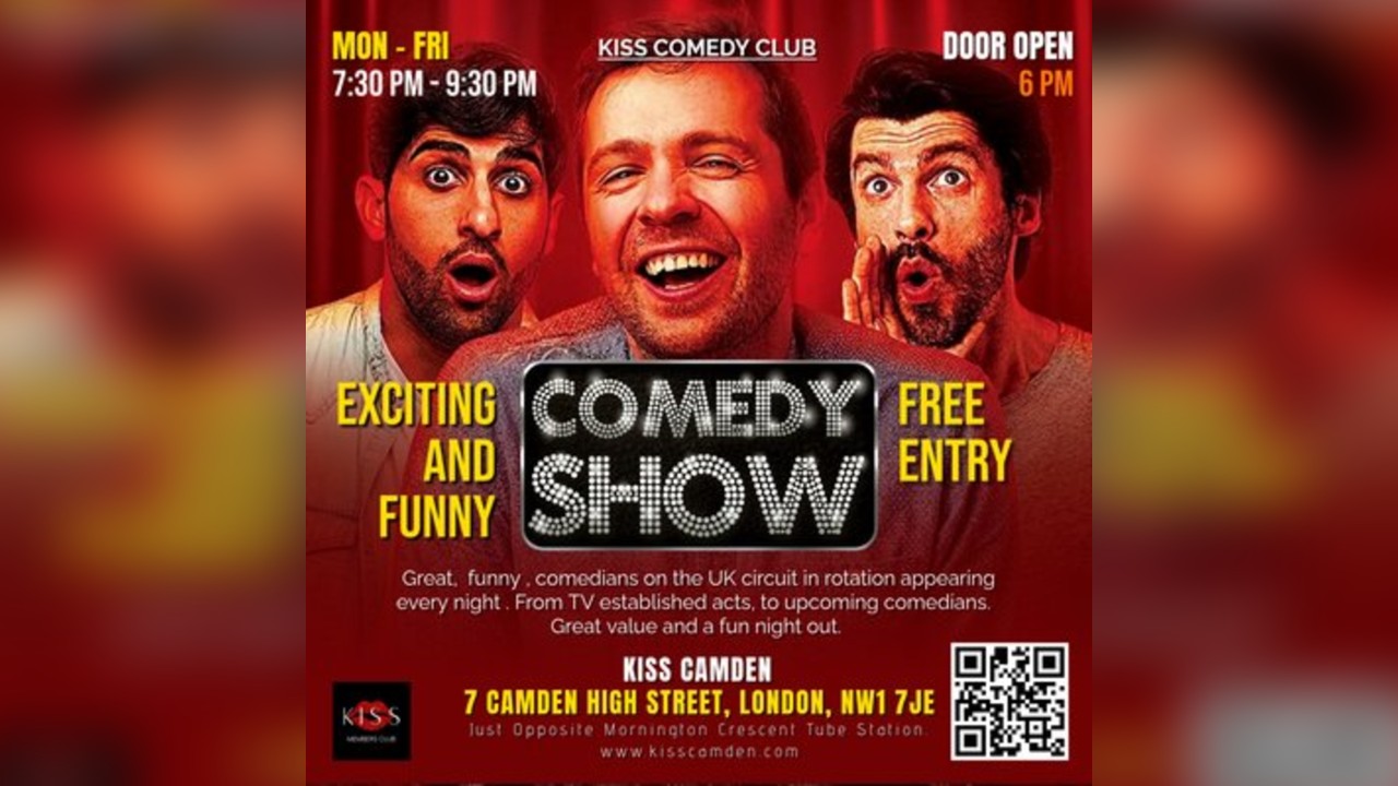 Comedy Show London| 25th May 2026 | Free Entry