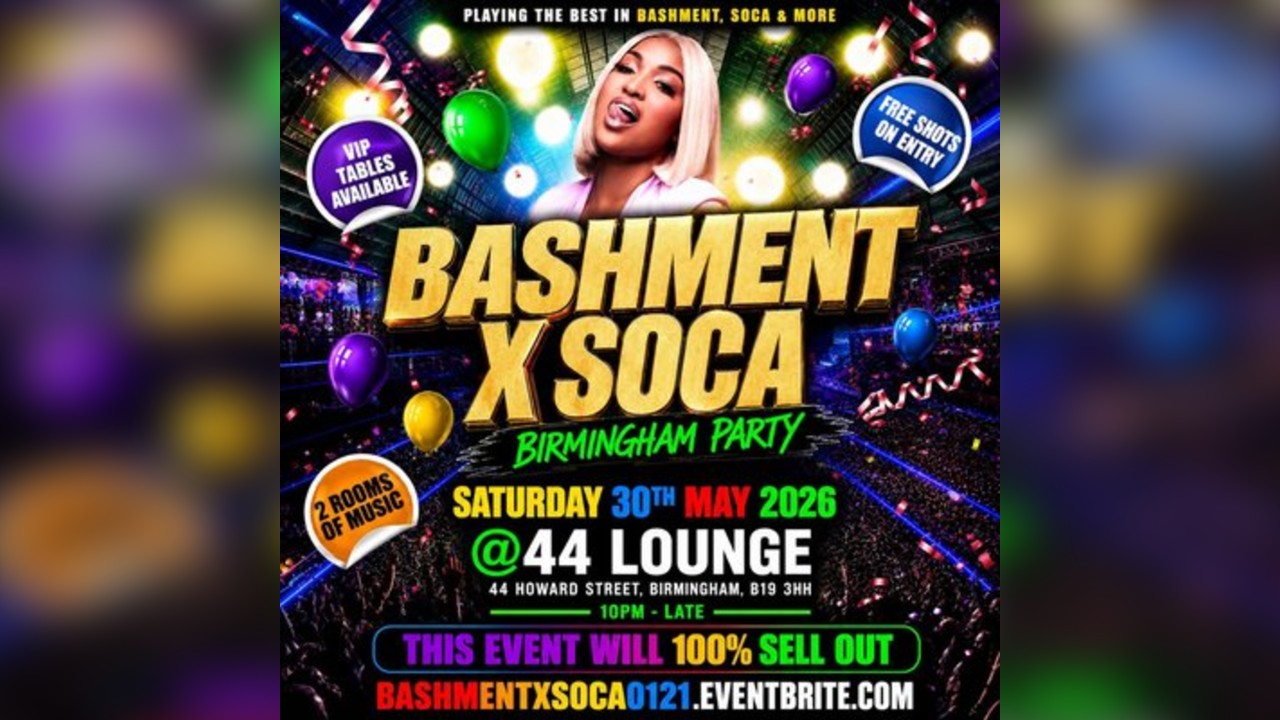 Bashment X Soca - Birmingham Party