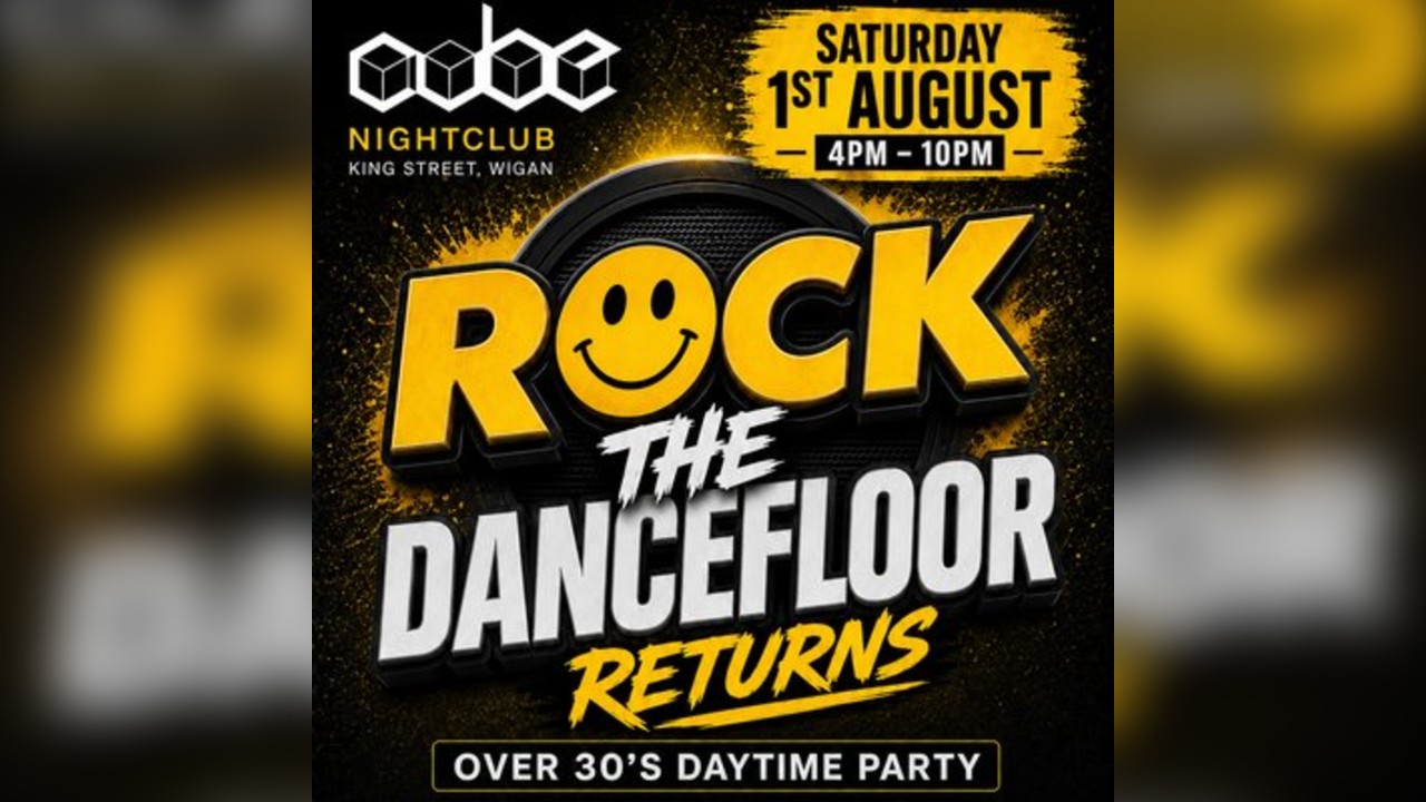 Rock the Dancefloor Over 30's Day Party