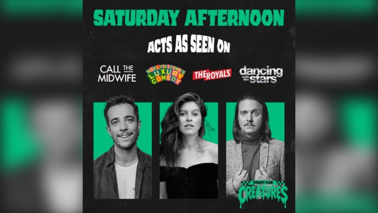 Saturday Afternoon Showcase|| Creatures Comedy Club