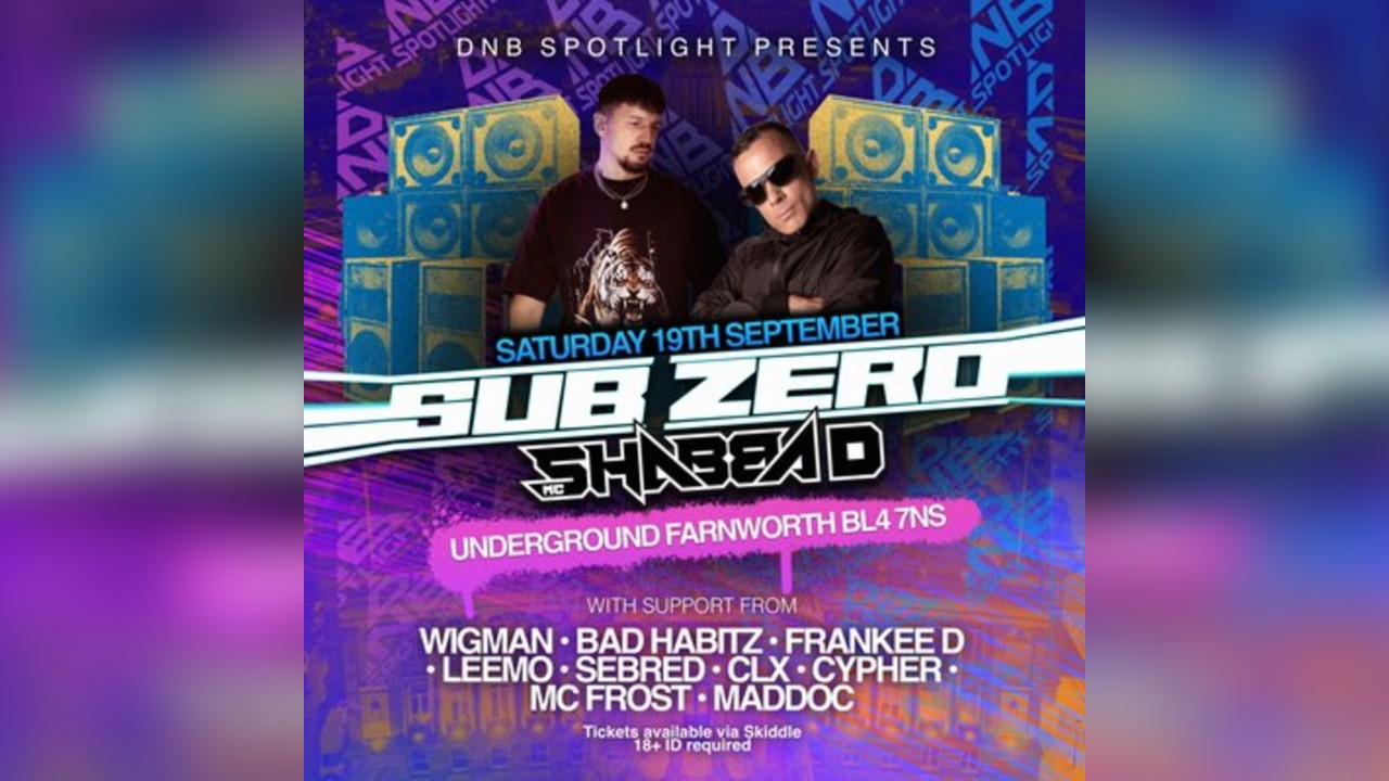 DNB Spotlight presents: Sub Zero & Shabba D