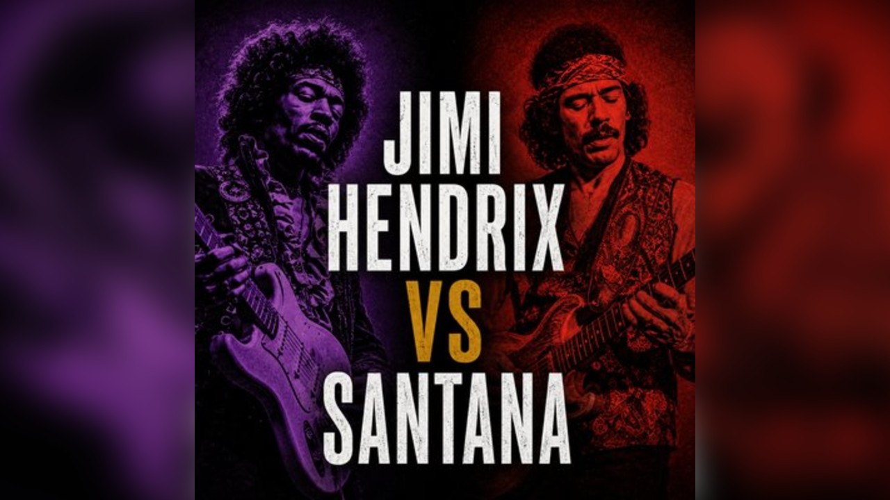 Jimi Hendrix and Santana performed LIVE in Liverpool