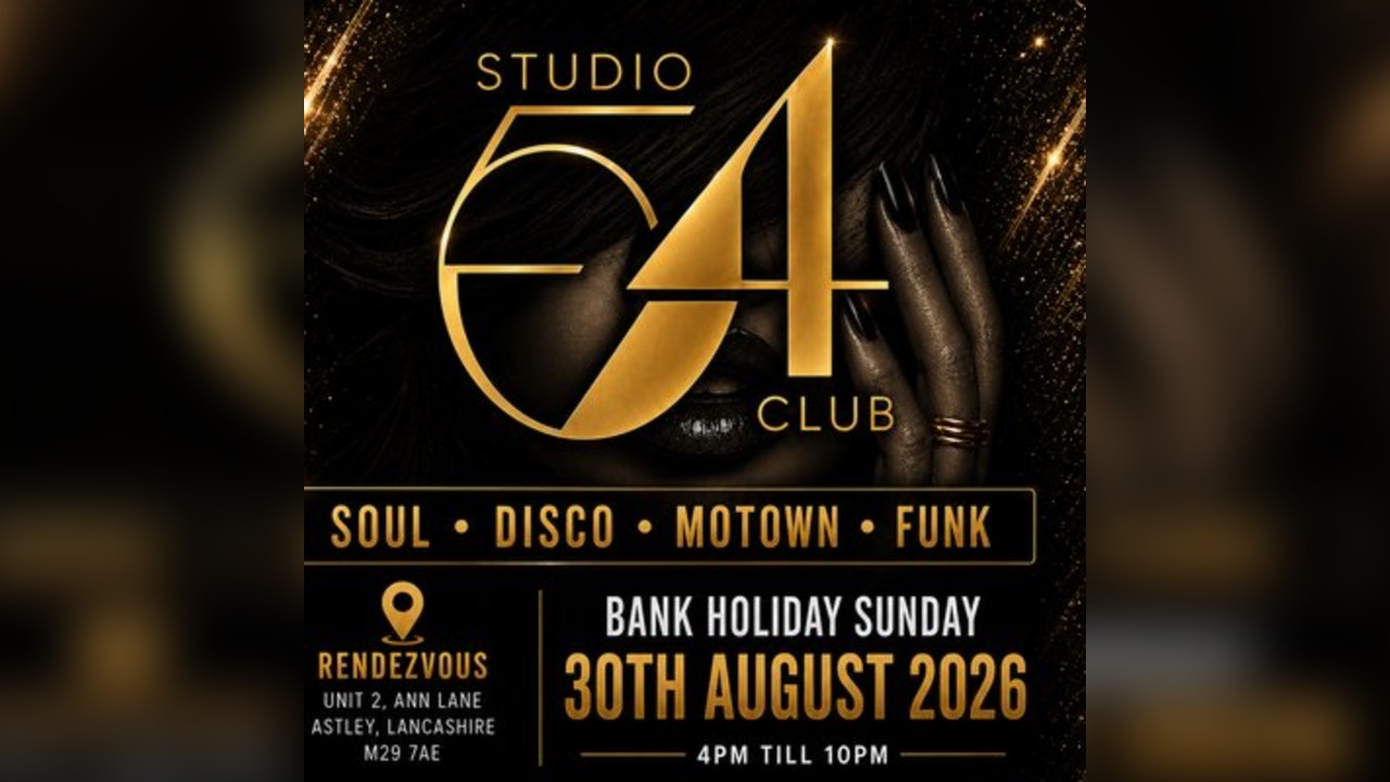 Studio 54 Club | Bank Holiday sunday 30th August |