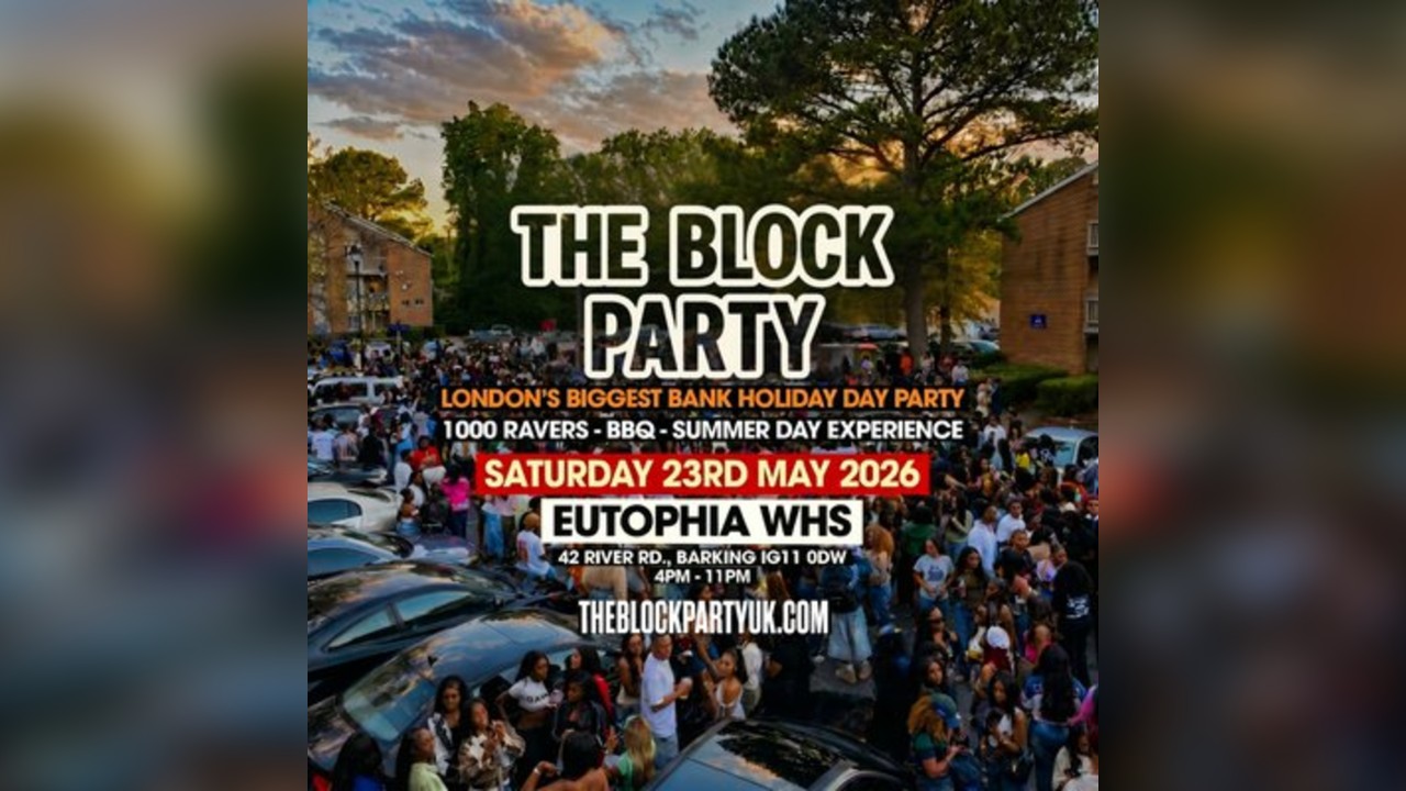 THE BLOCK PARTY - Bank Holiday Day Party