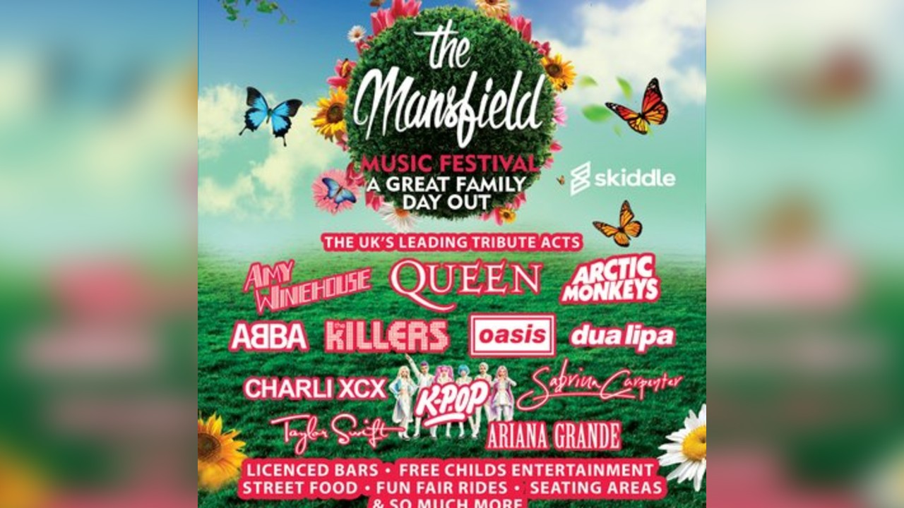 Mansfield Music Festival 2026  (Your ultimate family day out)