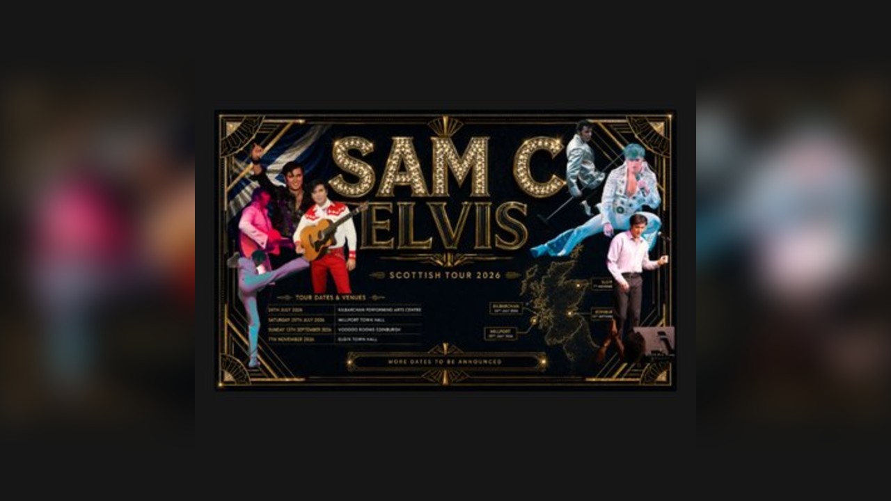 Sam C: A Tribute to Elvis at The Voodoo Rooms Edinburgh