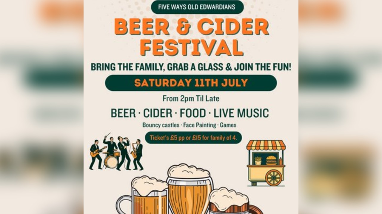 Beer & Cider Summer Festival