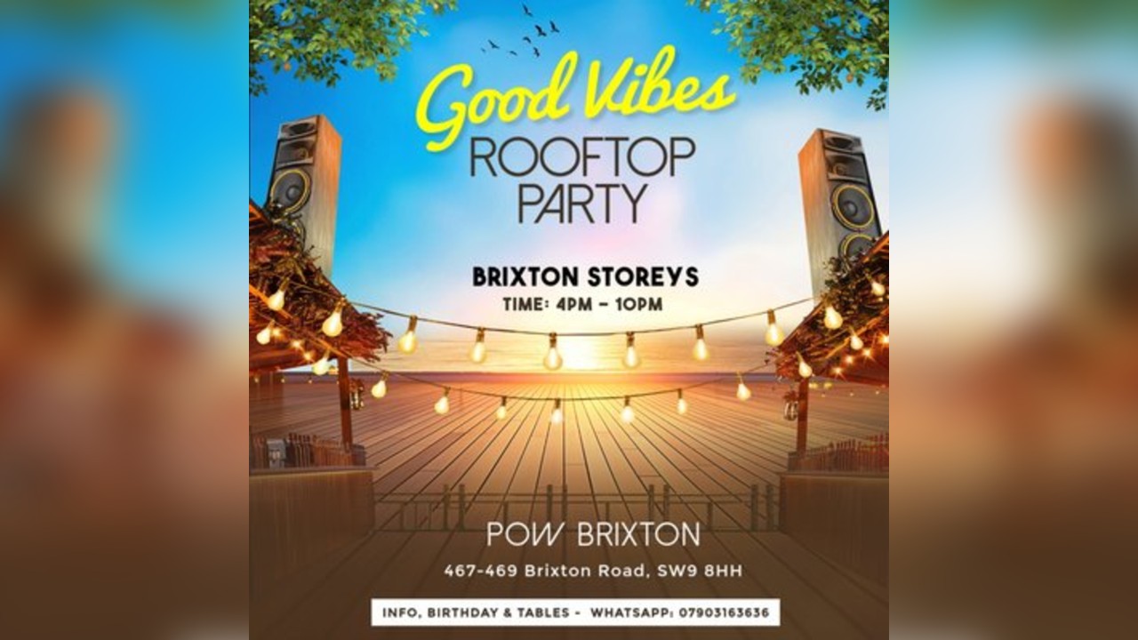 Good Vibes Rooftop Day Party