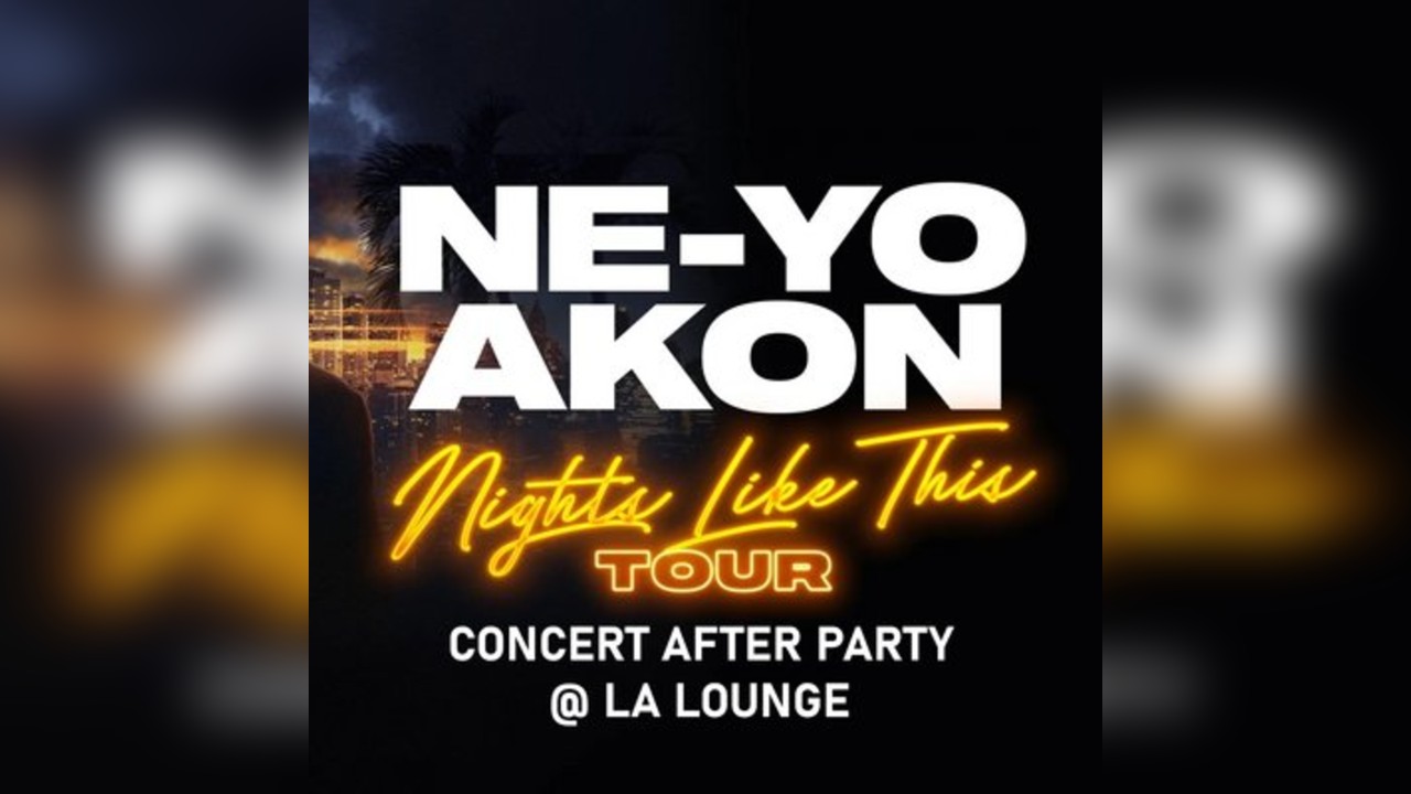 Ne-Yo & Akon Concert After Party