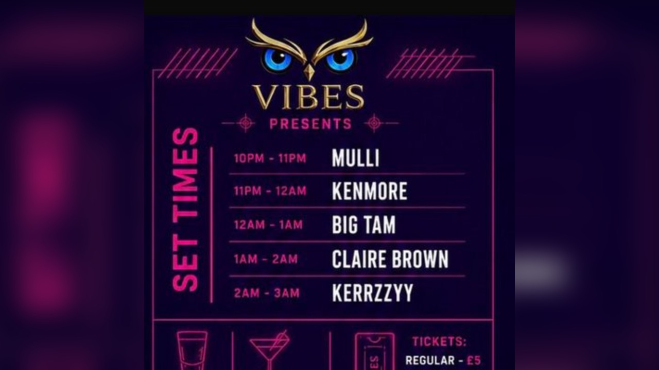 Vibes Thursdays Bounce, Techno & Trance