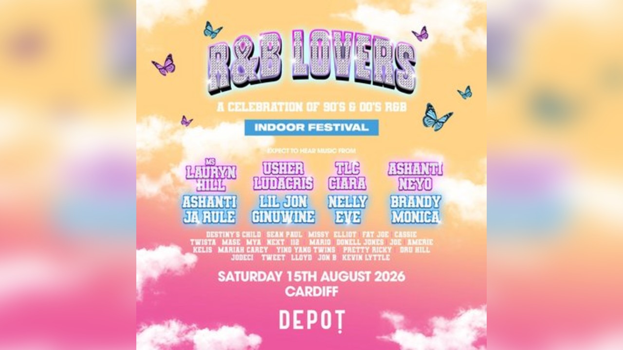R&B Lovers - Saturday 15th August - DEPOT Cardiff