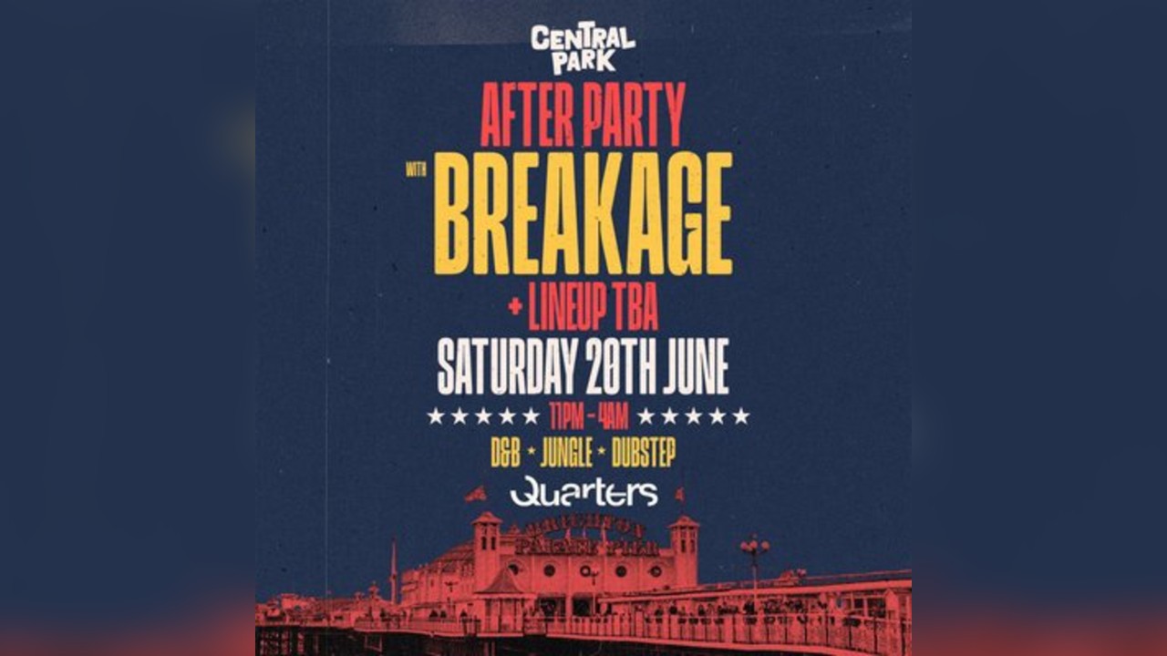 Central Park Official After Party w/ Breakage