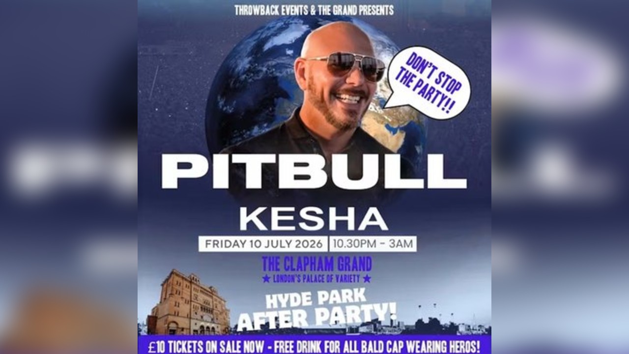 Pitbull & Kesha Hyde Park After Party (London)