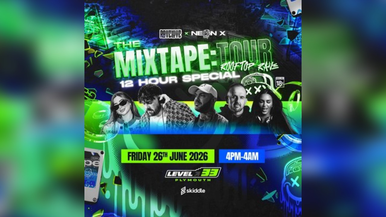 Rave Love & Neon X Present:- HUTCHINSON & ENEMY THE MIXTAPE TOUR