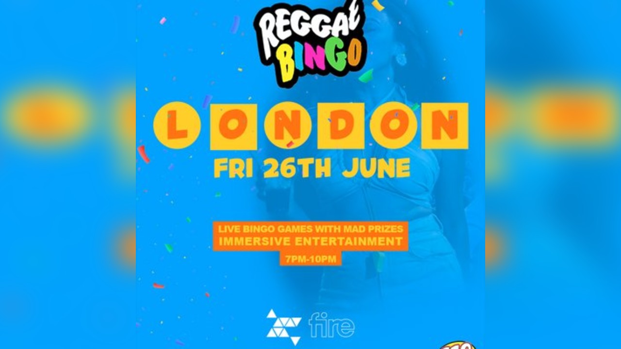 Reggae Bingo - London - Fri 26th June
