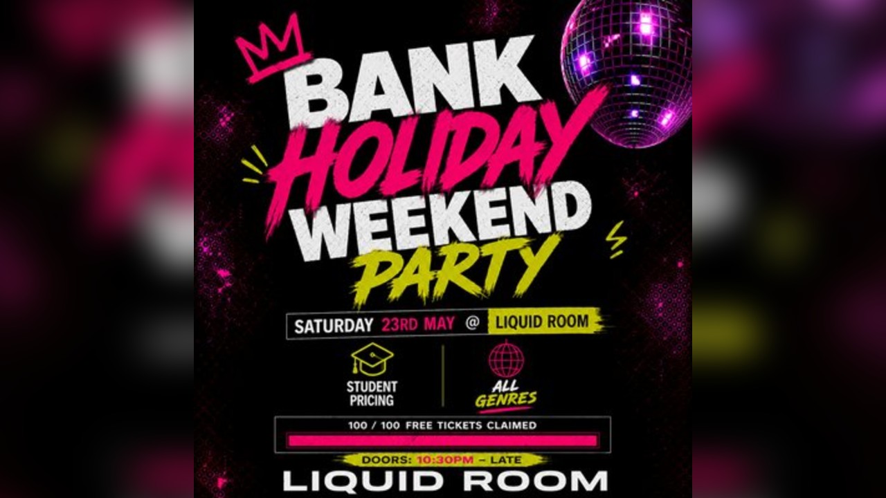 Bank Holiday Weekend Party