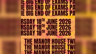 The BIG End of Exams Party 2026