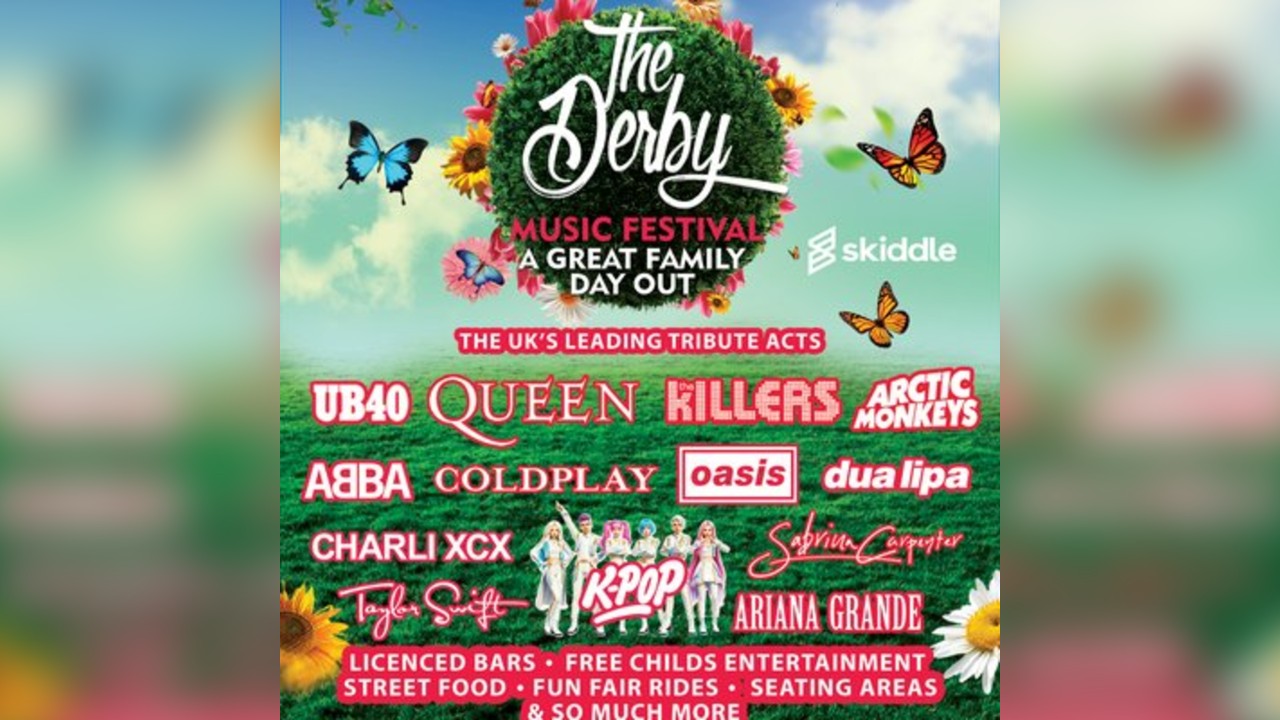 Derby Music Festival 2026  - A Great Family Day Out