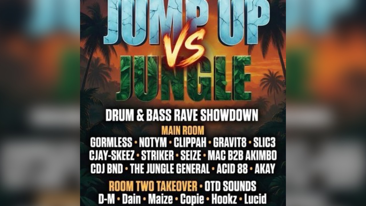 GTK + SUNSET IN THE JUNGLE Presents - Jump up vs Jungle v1