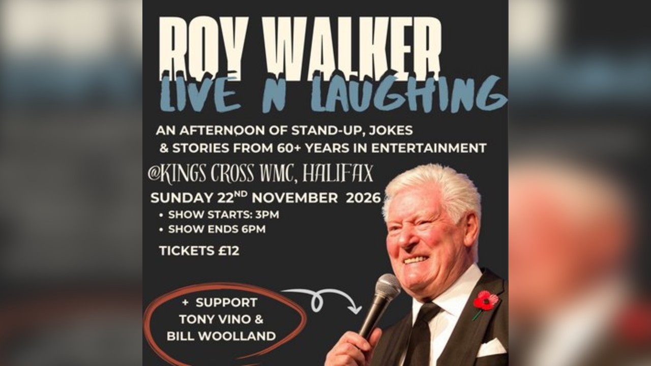 ROY WALKER @ KINGS CROSS WMC, Sunday 22nd November 2026
