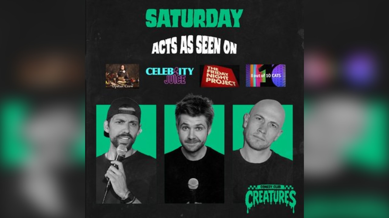 Saturday Night Showcase|| Creatures Comedy Club