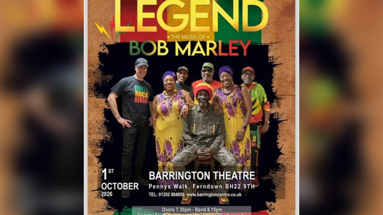 Legend live presents the music of Bob Marley at The Barrington