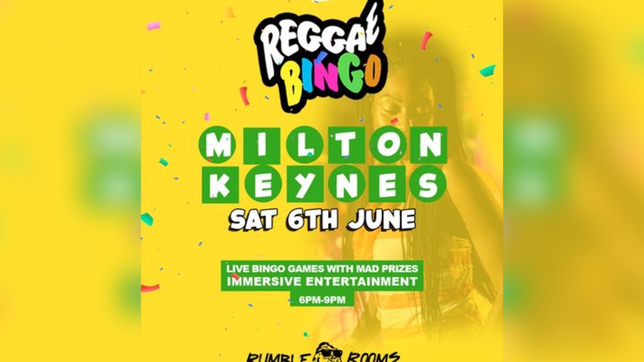 Reggae Bingo - Milton Keynes - Sat 6th June