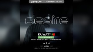 DESIRE - Weekly Thursday After Party - DUWAT