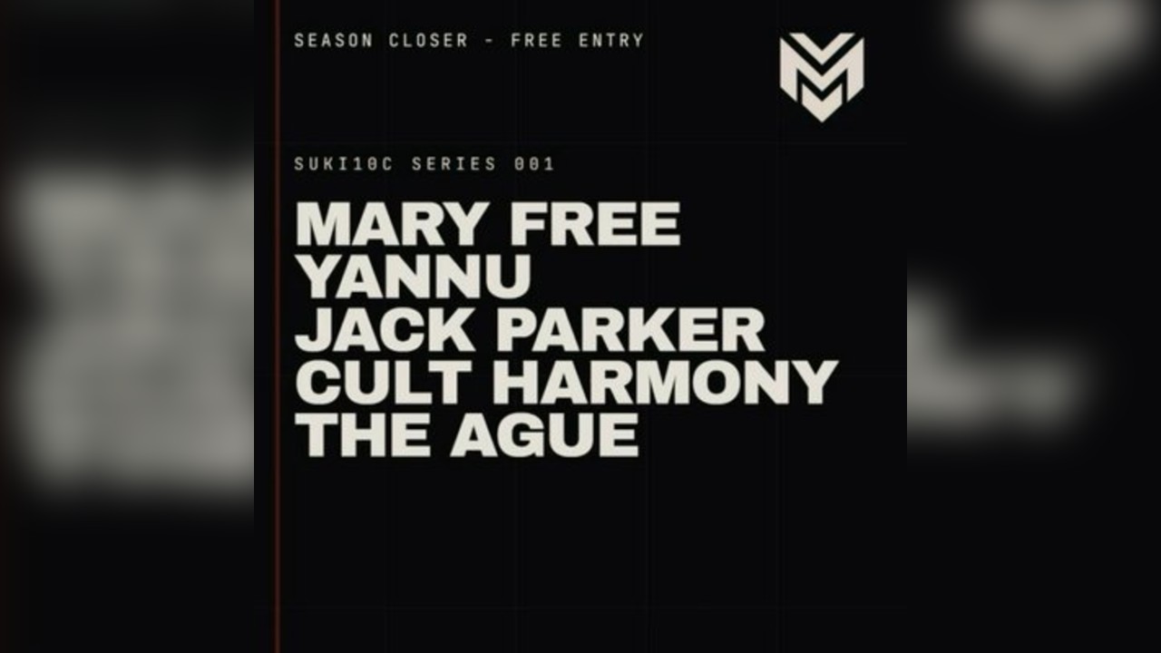 MUSEvents presents: Season Closing Party - FREE ENTRY @ SUKI10c'
