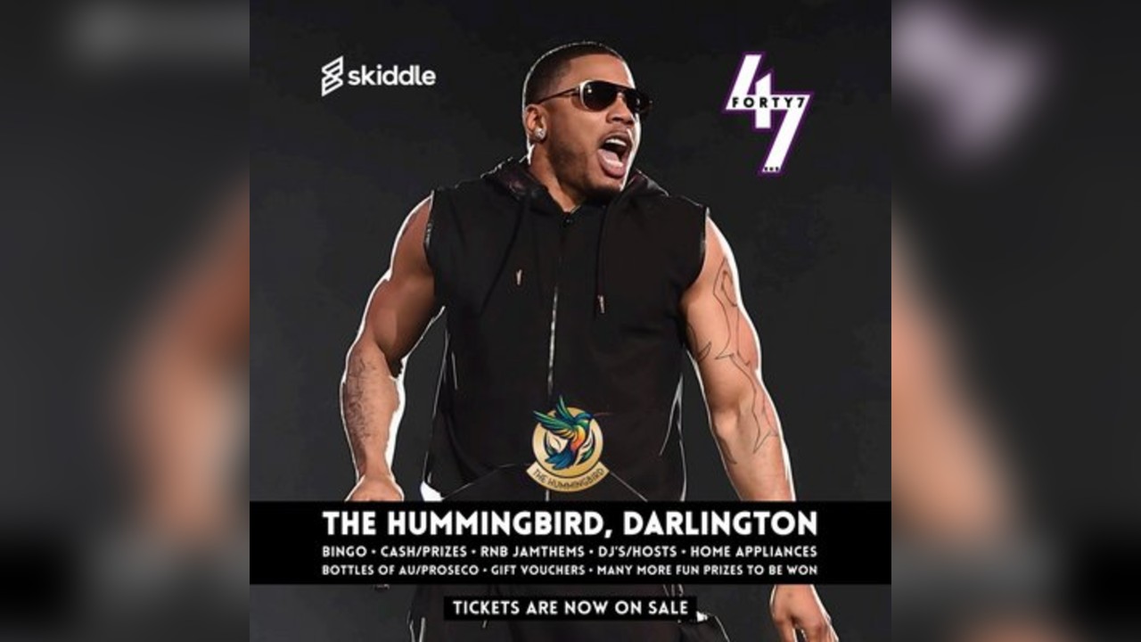 Forty7RnB Bingo - DARLINGTON LAUNCH DAY EVENT