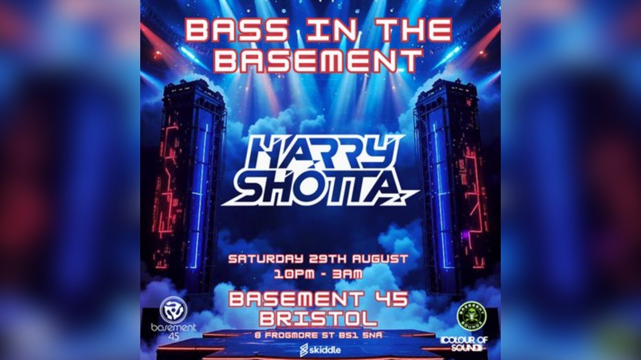 Bass in the basement -HARRY SHOTTA