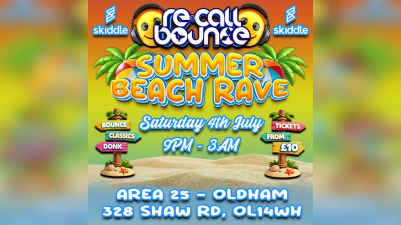 Recall Bounce The Summer Beach Rave