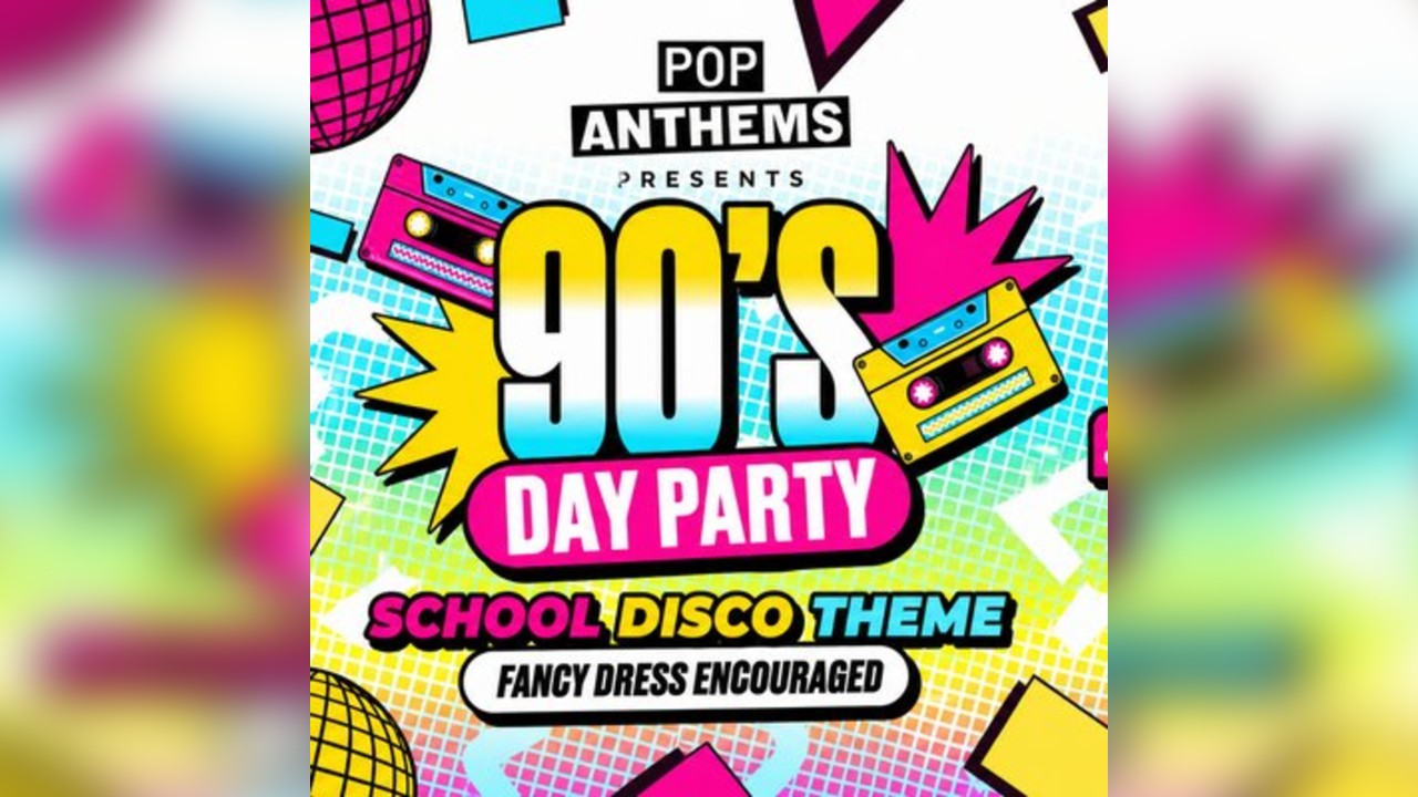 90s School Disco Day Party