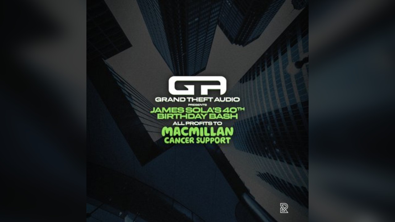 Grand Theft Audio All Dayer w/ DJ SS, North Base, SyRan, Sola...