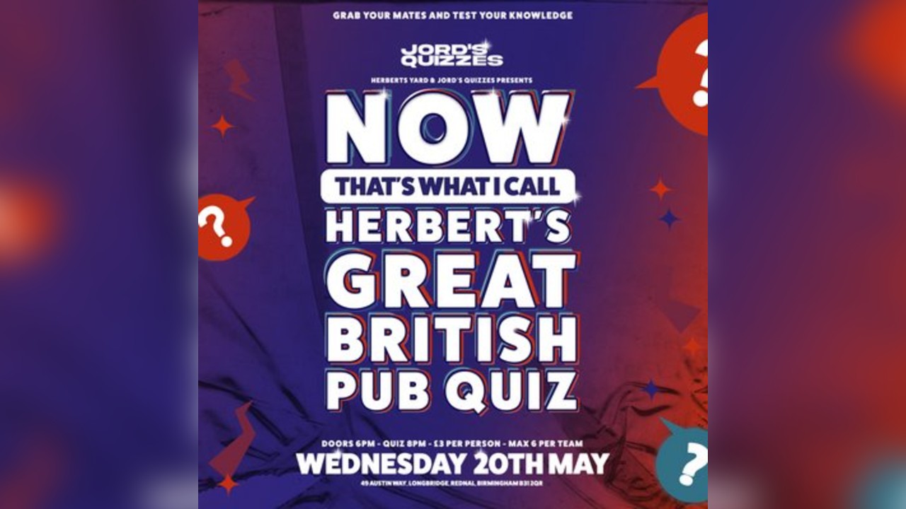 Herbert's Yard: The Great British Pub Quiz