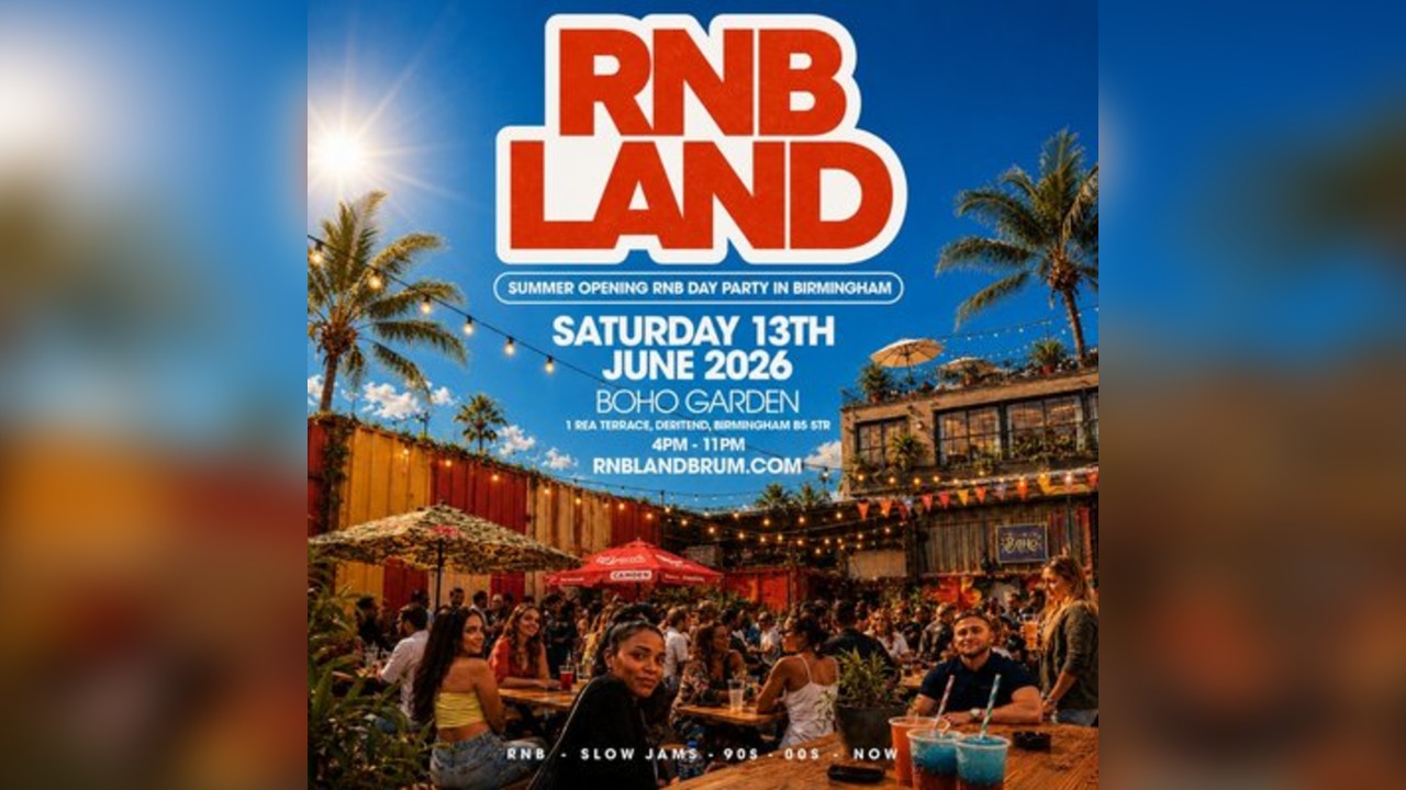 RNBLAND - Birmingham's Summer RNB DAY PARTY