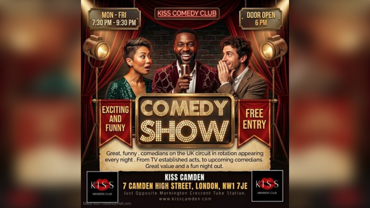 Friday Comedy Show London | Fri 29th May