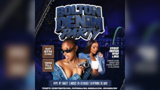 Bolton Denim Party - Sat 6th  June 2026.