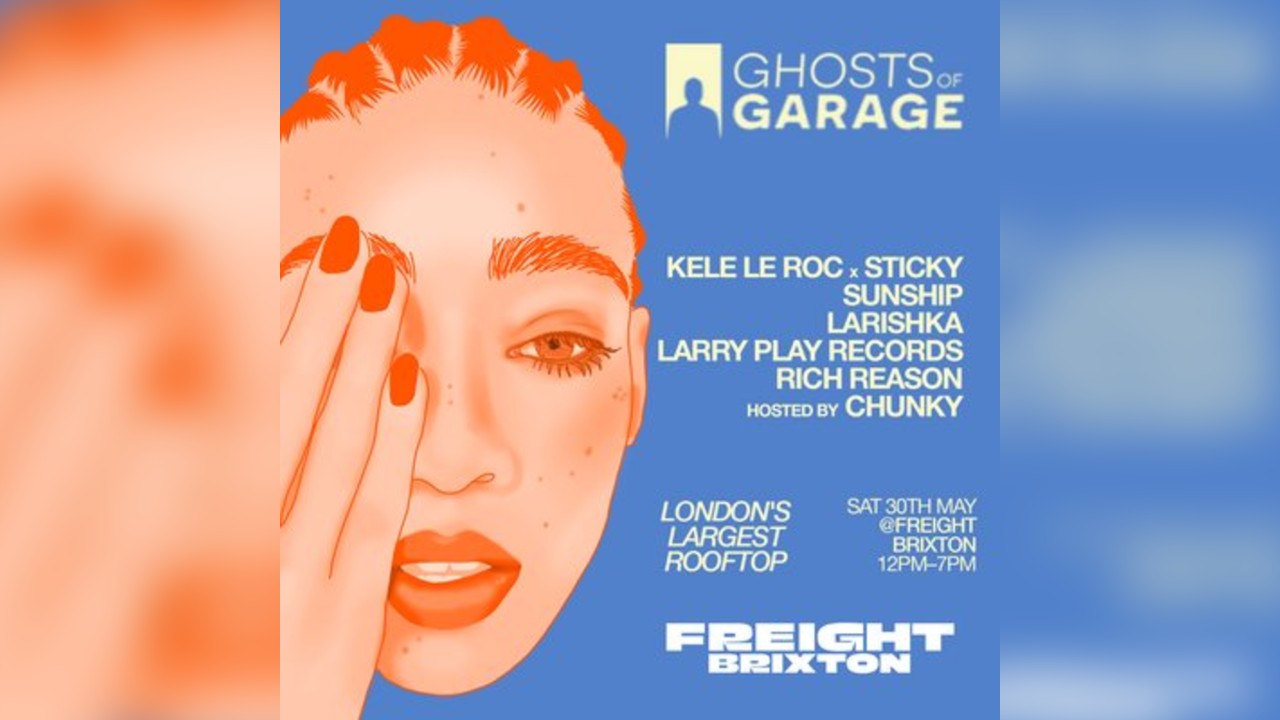 Ghosts of Garage Rooftop Day Party W Kele Le Roc & Sticky