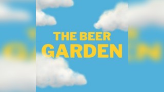 The beer garden