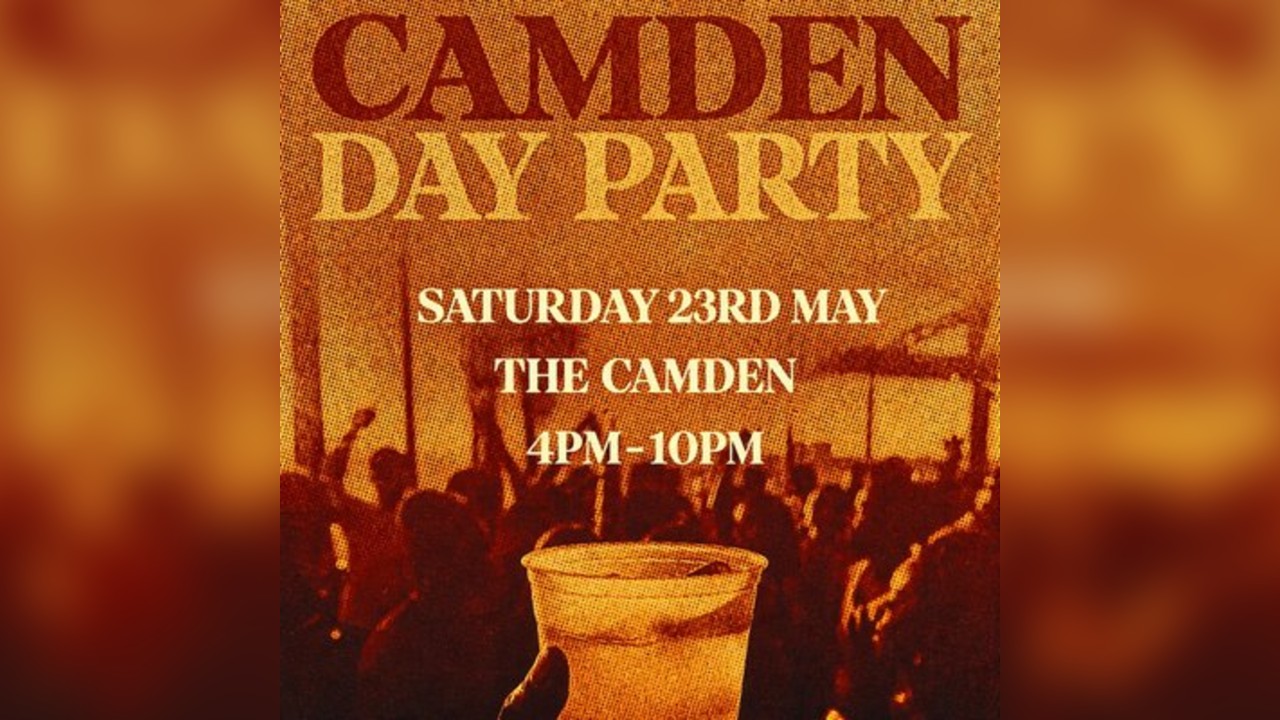 Camden Day Party (£5 B4 6PM With A Ticket)