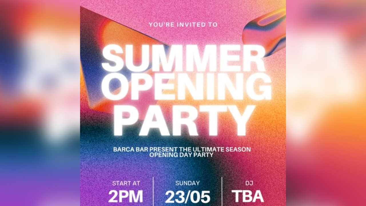 Solstice (opening season summer party)